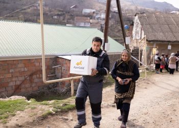 “AzerGold” Daşkəsən sakinlərinə Ramazan sovqatları təqdim edib