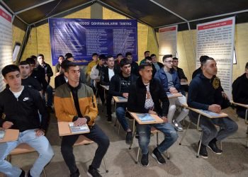 Hərbi vəzifəlilərlə növbəti təlim toplanışı başlayıb