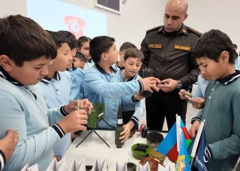 FHN işğaldan azad edilmiş ərazilərdəki məktəblərdə təlimlər keçirib (FOTOLAR)