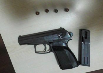 Yardımlıda polis əməliyyat keçirdi, saxlanılan şəxsdən tapança aşkarlandı