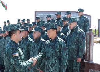 Hərbi xidməti başa vuran sərhədçi əsgərlər Silahlı Qüvvələrin ehtiyatına buraxılmışdır