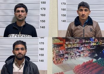Ödəmə terminallarından silsilə oğurluqlar edən şəxsləri polis saxladı