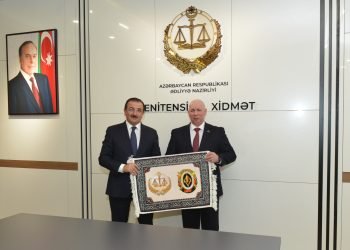 BELARUS RESPUBLİKASININ DAXİLİ İŞLƏR NAZİRLİYİNİN CƏZALARIN İCRASI DEPARTAMENTİNİN NÜMAYƏNDƏ HEYƏTİ ÖLKƏMİZƏ SƏFƏR EDİB