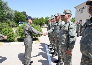 Pakistanda keçirilən kursda iştirak edən hərbi qulluqçularımız Vətənə qayıdıb