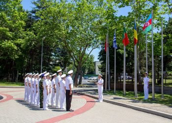 NATO DTMM-də Azərbaycan Bayrağı qaldırılıb