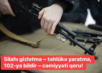 Sabunçu rayonunda silah-sursat aşkarlandı-DİN