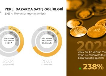 “AzerGold” QSC-nin yerli bazarda satış gəlirləri 238% artıb