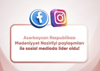 Mədəniyyət Nazirliyi ötən ay sosial şəbəkələrdə  ən çox paylaşım edən qurum olub