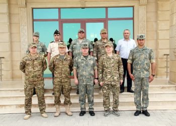 Azərbaycan və Qazaxıstan hərbi nümayəndələri arasında görüş keçirilib