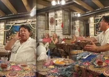 Azərbaycanlı tenor restoranda italyanları heyran etdi – VİDEO