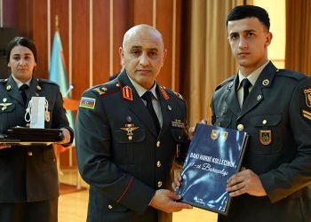 Bakı Hərbi Kollecində buraxılış mərasimi keçirilib