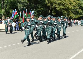 Gənc əsgərlərin andiçmə mərasimi keçirilmişdir – DSX