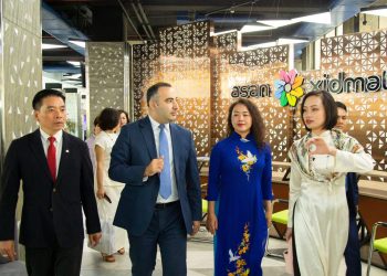 Vyetnamdan olan nümayəndə heyəti “ASAN xidmət” də(FOTOLAR)