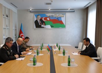 Kəmaləddin Heydərov Beynəlxalq Mülki Müdafiə Təşkilatının yeni Baş katibi ilə görüşüb