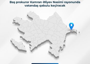Kamran Əliyev paytaxtın Nəsimi rayonunda vətəndaşları qəbul edəcək