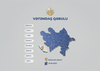 Ədliyyə naziri Naxçıvan şəhərində vətəndaşları qəbul edəcək