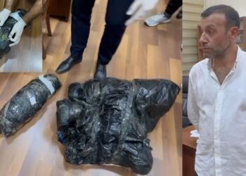 Səbail rayonunda saxlanılan narkokuryerdən 10 kiloqram marixuana aşkarlandı