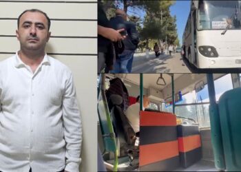 Sumqayıtda narkotik vasitənin təsiri altında sərnişin avtobusu idarə edən sürücü həbs olunub