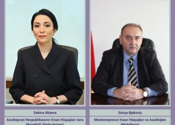 Monteneqro Ombudsmanı saxlanılan Azərbaycan vətəndaşlarının hüquqlarının müdafiəsi ilə bağlı Səbinə Əliyevanın məktubuna cavab verib