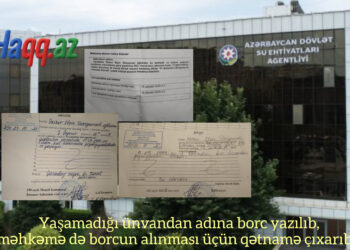‎“26 il əvvəl köçdüyü evdən borclanan vətəndaş” – Su təchizatında saxtakarlıq, yoxsa sistem boşluğu?