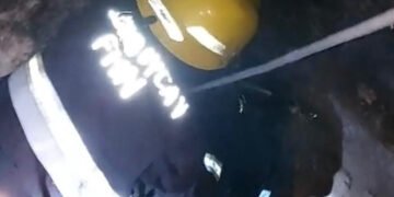 Yanğınsöndürən-xilasedicilər quyuya düşən vətəndaşı xilas ediblər-FHN