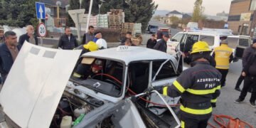 Avtomobildə sıxılı vəziyyətdə qalan vətəndaş çıxarılaraq TTY briqadasına təhvil verilib – FHN