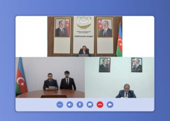 Ədliyyə Nazirliyinin rəhbər heyəti region sakinləri ilə videoqəbul formatında görüş keçirib