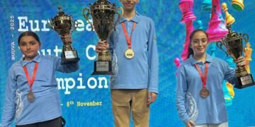 Zəfər Günündə qələbə xəbəri -1169 şahmatçının mübarizə apardığı qitə birinciliyində Azərbaycan 3 medal qazanıb