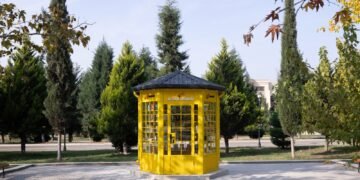 “AzerGold” QSC-nin təşəbbüsü ilə Göygöldə interaktiv  kitab köşkü istifadəyə verildi