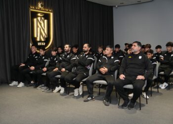 “Uşaq Hüquqları Aylığı” çərçivəsində “Neftçi” Peşəkar Futbol Klubunun aşağı yaş qruplarından olan futbolçuları və məşqçiləri üçün təlim keçirilib