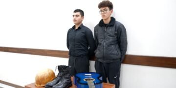 Şəhid məzarlarından oğurluq edən şəxsləri polis saxladı