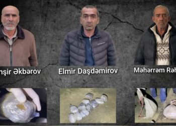 Narkokuryerlərin “meyvə satıcısı” kimi davranmaq cəhdi alınmadı, polis tərəfindən ifşa olundular