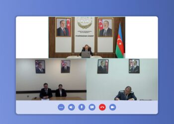 Ədliyyə Nazirliyinin rəhbər heyəti tərəfindən bölgələrdə yaşayan vətəndaşlar üçün videoqəbullar keçirilir