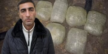 Nəsimi rayonunda polisin saxladığı narkokuryerdən 13 kiloqram marixuana aşkarlanıb
