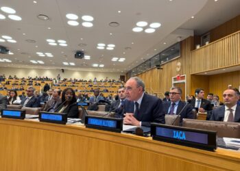 Baş prokuror BMT-nin Nyu-Yorkdakı mənzil-qərargahında çıxış edib