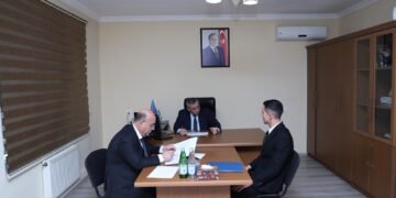 Mürsəl İbrahimov Xaçmazda vətəndaşların problemlərini dinlədi(FOTOLAR)