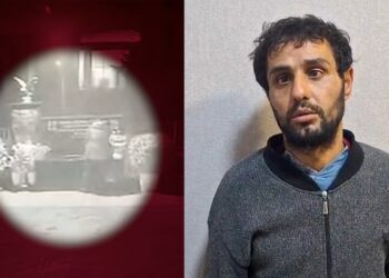 Şəhid bulağından və avtomobillərdən oğurluq edən şəxs saxlanılıb