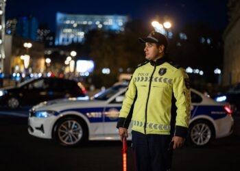 Baş Dövlət Yol Polisi İdarəsi avtovağzalda görüş keçirdi