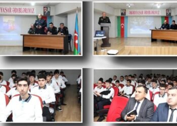 Gələcəyin kursantları ilə görüşlər davam etdirilir