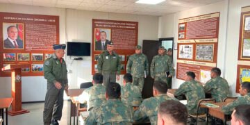 HHQ-nin xidməti-döyüş fəaliyyəti yoxlanılıb