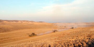 N hərbi hissəsində taktiki təlim keçirilib