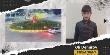 Göyçayda avtoxuliqanlıq edən sürücü həbs olunub