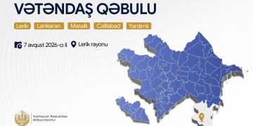 Ədliyyə naziri Lerik rayonunda vətəndaşları qəbul edəcək