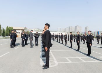 DİN-də xidmətə qəbul üçün növbəti sıra baxışı keçirilib