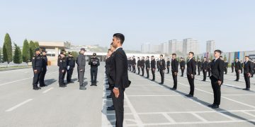 DİN-də xidmətə qəbul üçün növbəti sıra baxışı keçirilib