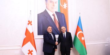 Gürcüstanın Baş prokuroru Azərbaycanda işgüzar səfərdədir(FOTOLAR)
