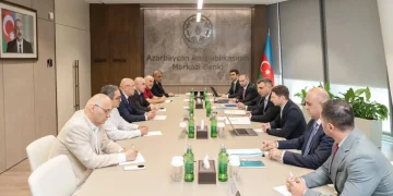 AQC nümayəndəsi Mərkəzi Bankın sədri ilə görüşdə təkliflər verdi