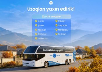 Sentyabrda Səyyar ASAN xidmətin fəaliyyət göstərəcəyi ünvanlar