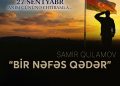 Akademik Musiqili Teatrda Anım Günü ilə əlaqədar “Bir nəfəs qədər” tamaşası oynanılacaq