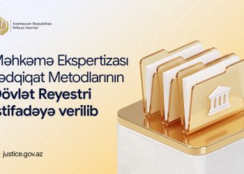 Azərbaycanda Məhkəmə Ekspertizası Tədqiqat Metodlarının Dövlət Reyestri istifadəyə verilib